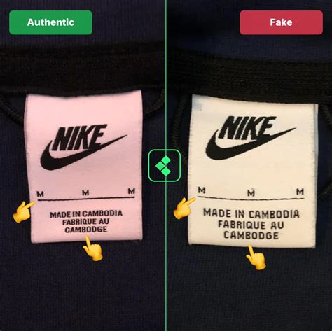 how to tell if nike tech fleece is fake